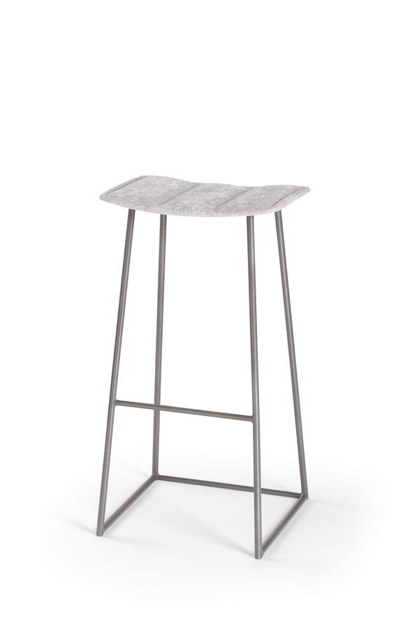 Palmo - Stationary Stool with Upholstered Seat by Trica - Stools Canada