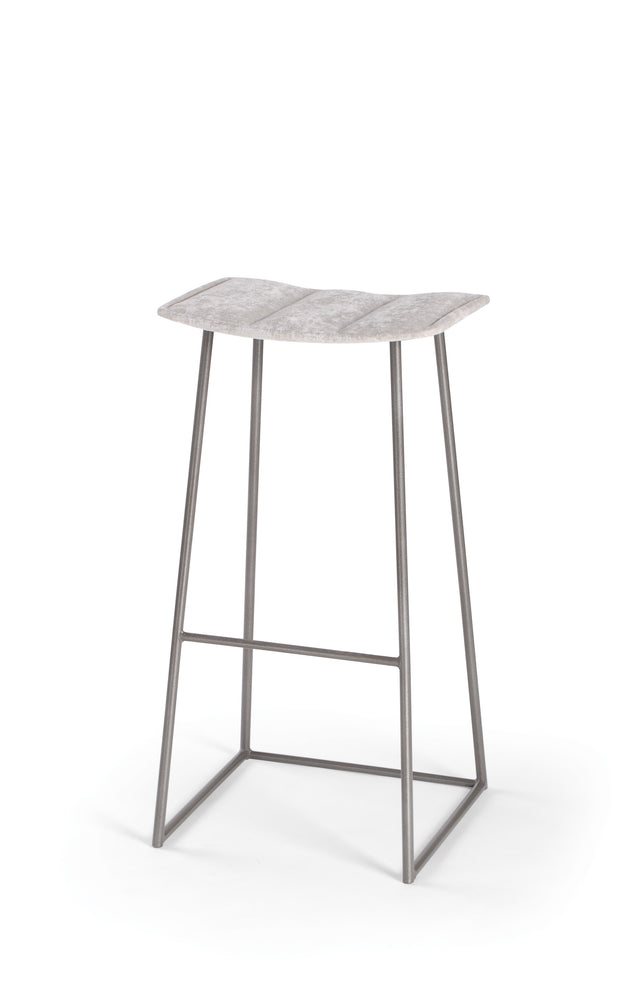 Palmo - Stationary Stool with Upholstered Seat by Trica - Stools Canada