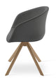Tribeca - Sword Chair with Grey PPM Seat and Natural Veneer Base by BNT sohoConcept - Stools Canada